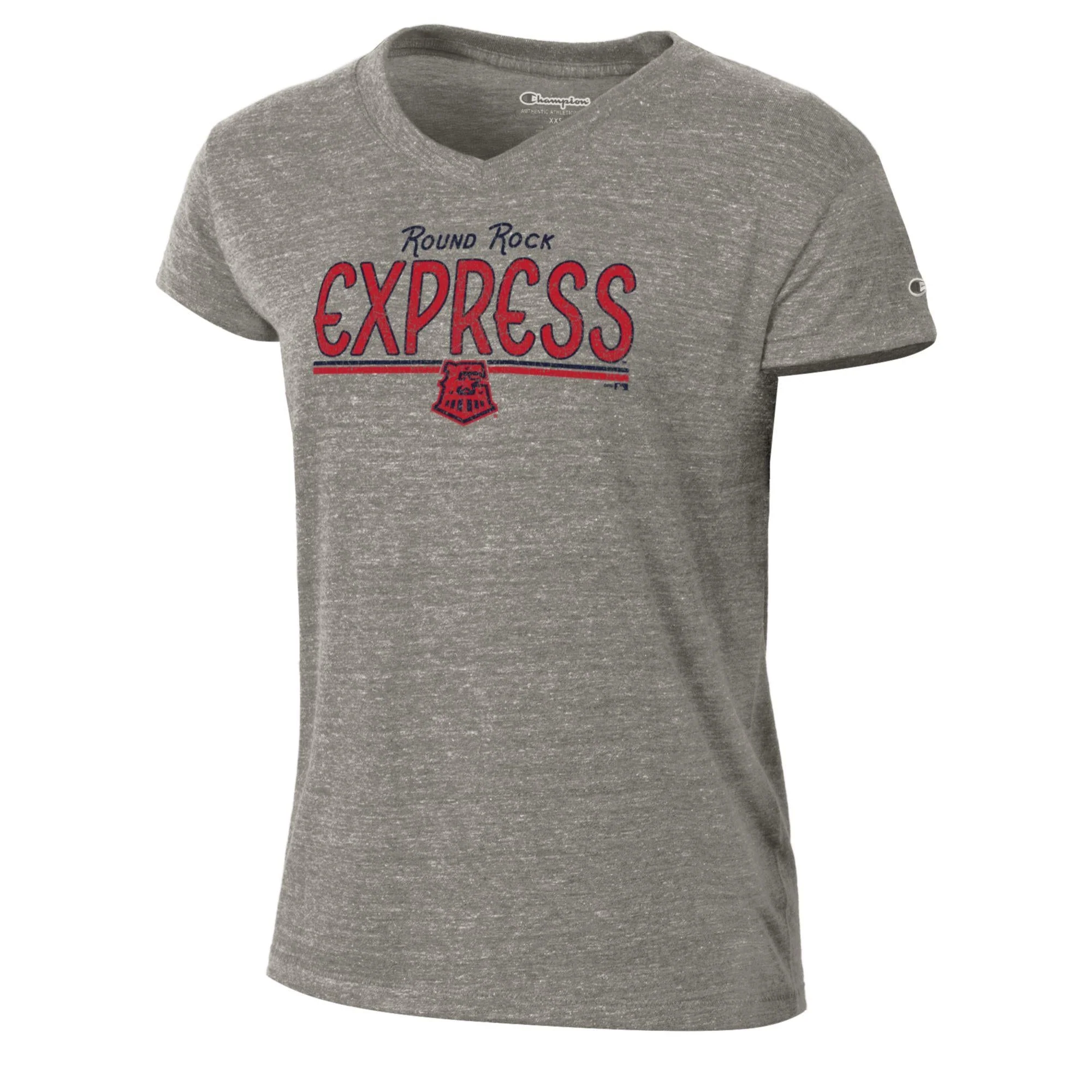 Round Rock Express Champion Grey Express Washed Tee