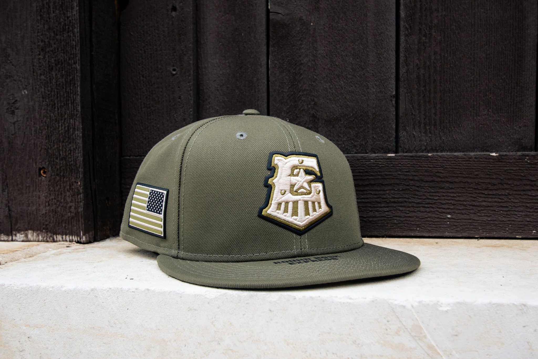 Round Rock Express New Era 2026 Armed Forces 59FIFTY Fitted Cap