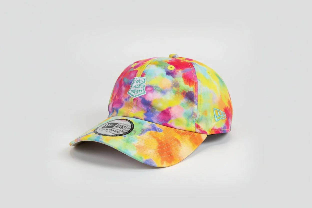 Round Rock Express New Era Women's Abstract Floral Casual Classic Adjustable Cap