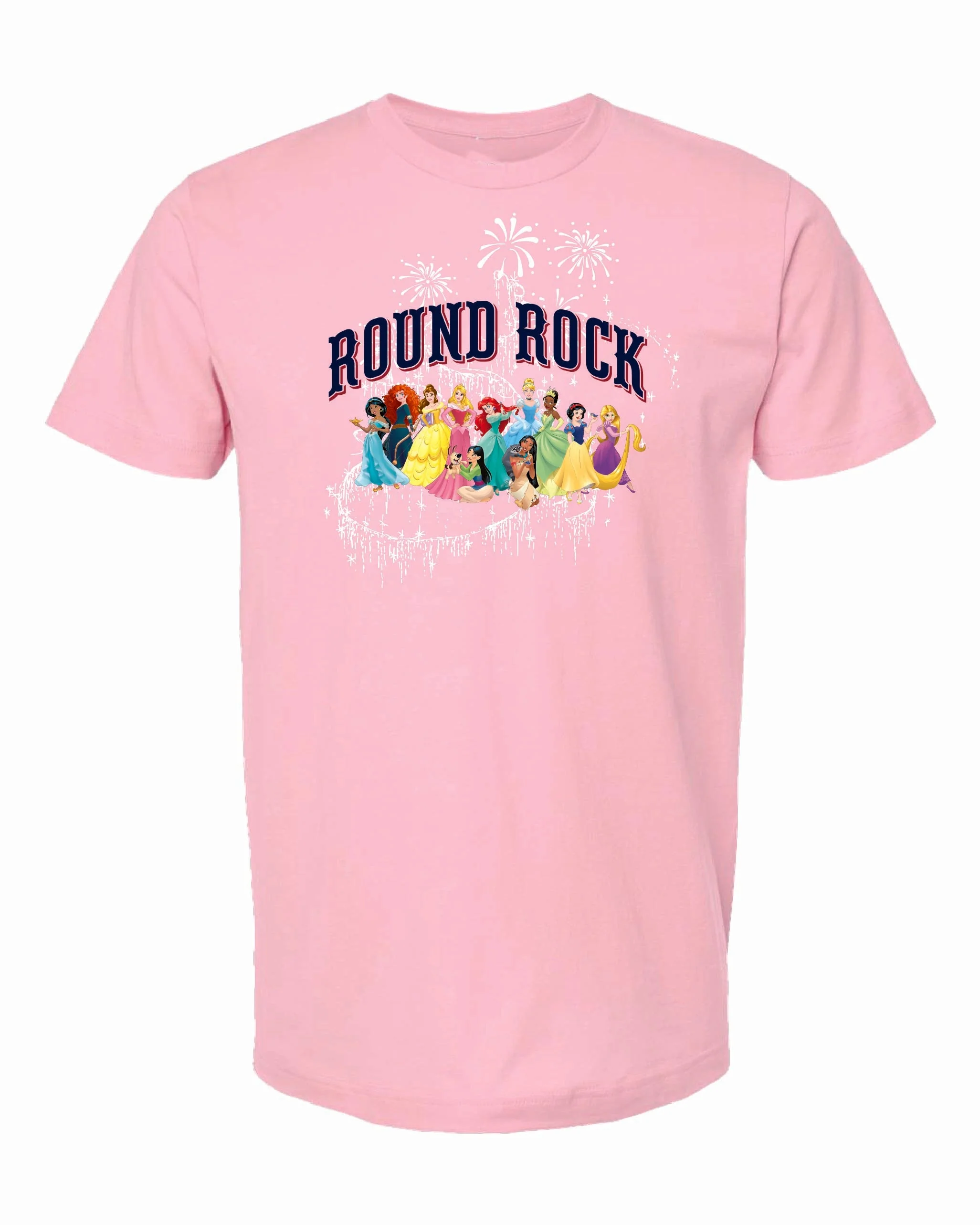 Round Rock Express OT Sports Princess Night Light Pink Tee