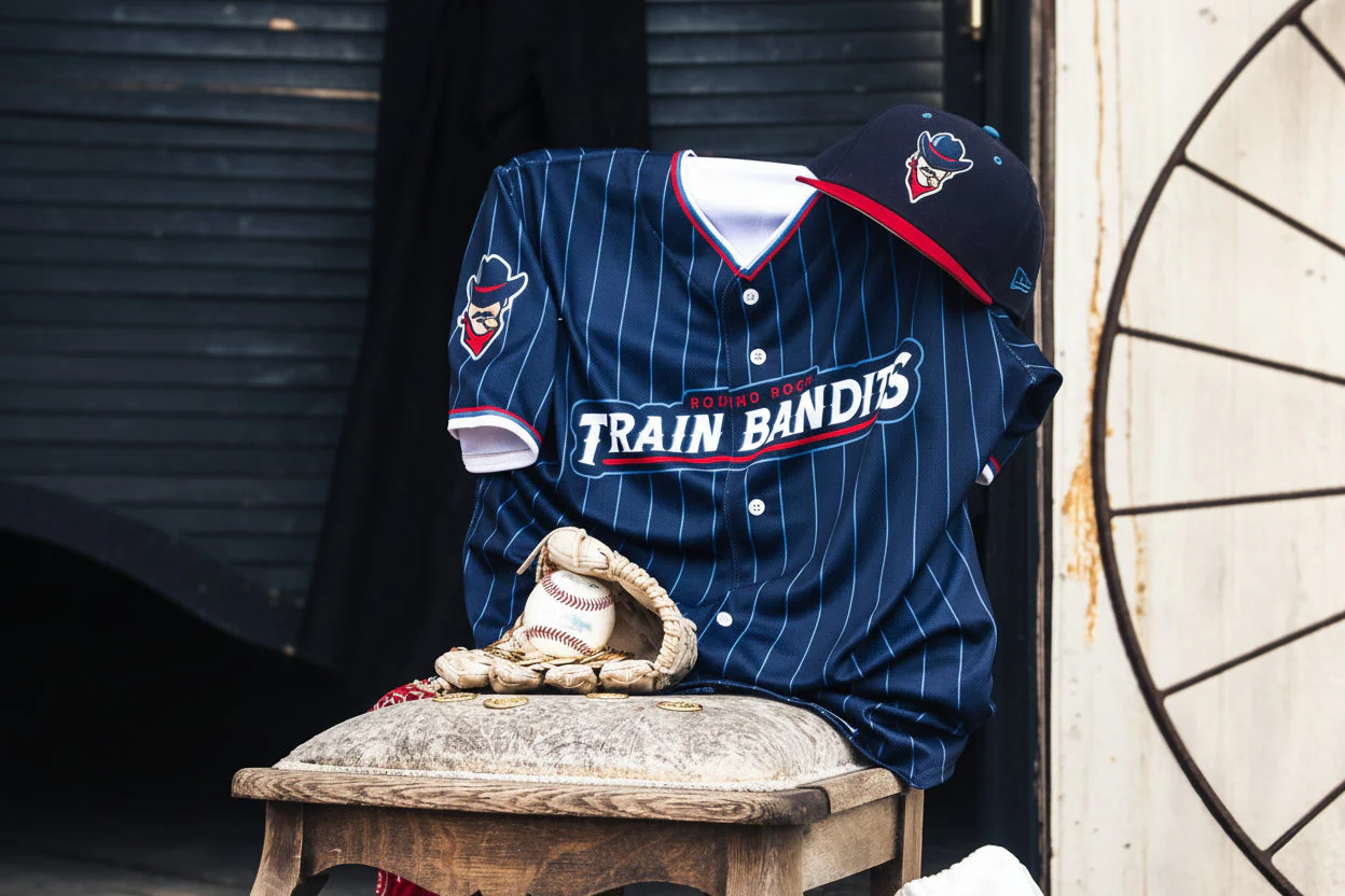 Round Rock Express OT Sports Youth Sublimated Train Bandits Replica Jersey - Image 2