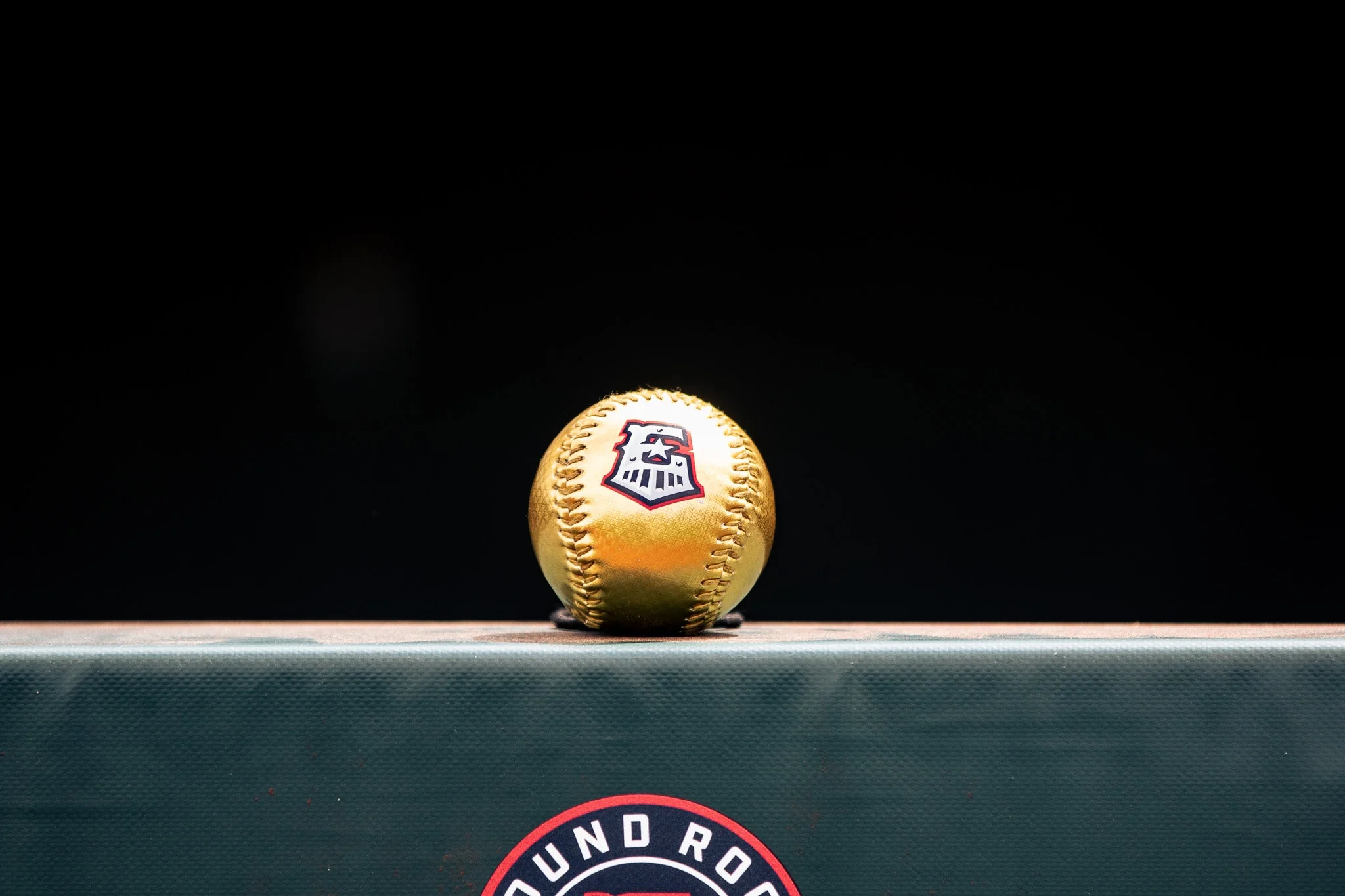 Round Rock Express Rawlings Gold E-Train Baseball