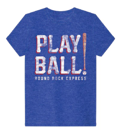 Round Rock Express Toddler Royal Blue Play Ball Tee