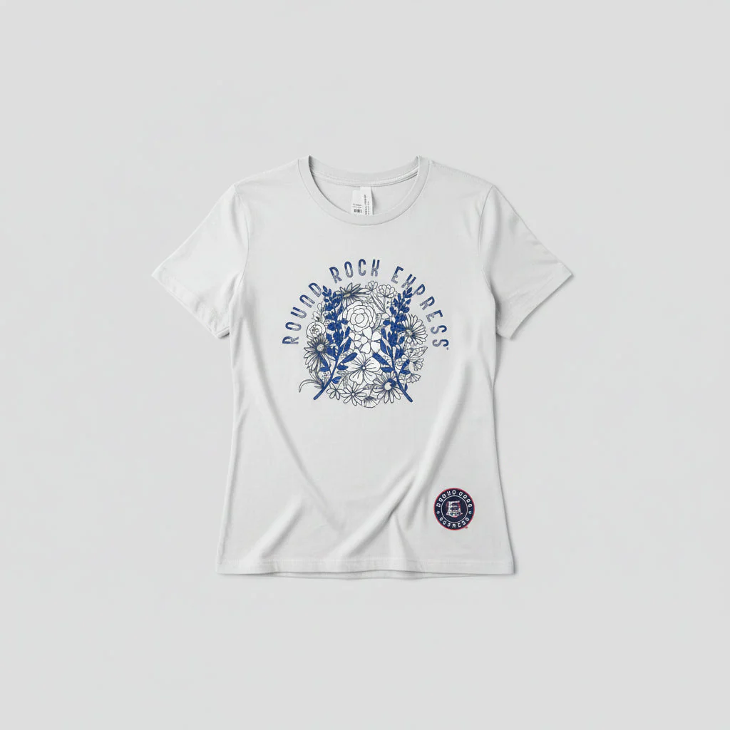 Round Rock Express Women's Bluebonnet Baseball Tee