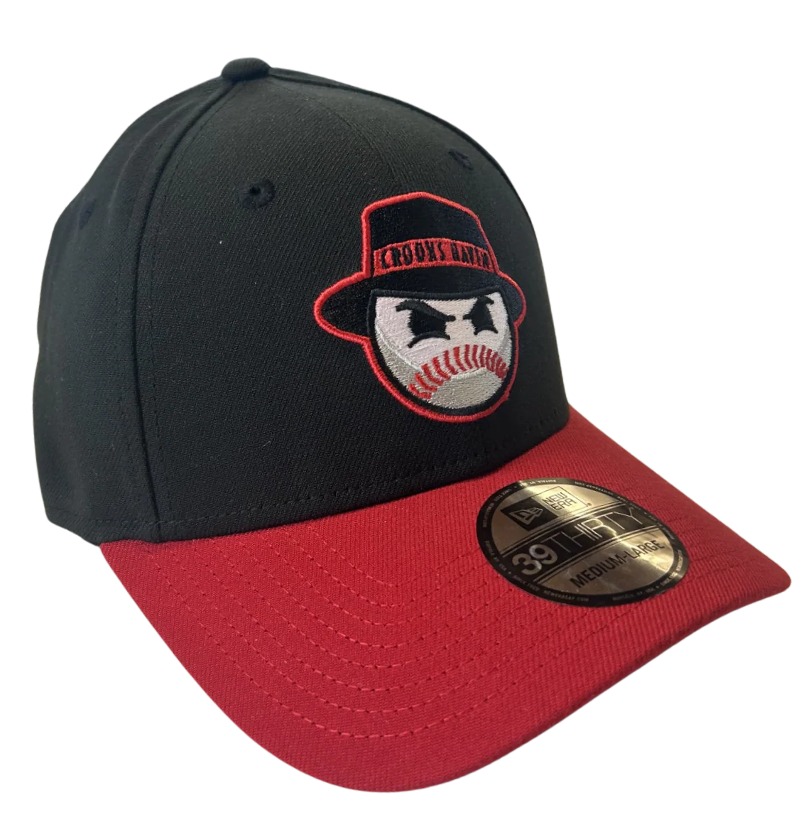 St. Paul Saints New Era Crooks Haven Ghostly Gangster 39THIRTY Cap - Image 3