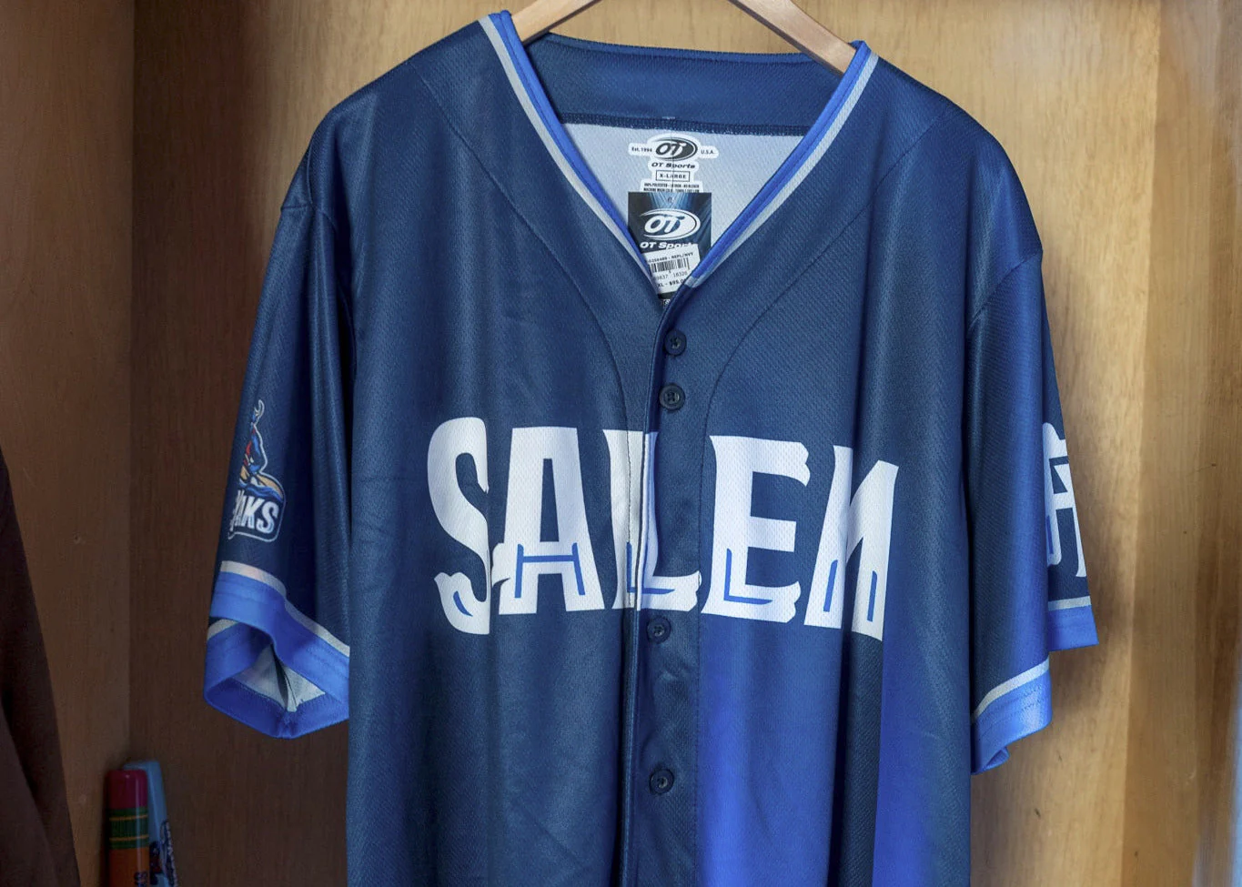 Salem RidgeYaks Adult Navy Sublimated Jersey - Image 2