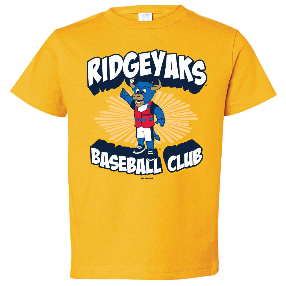 Salem RidgeYaks Mac The Yak Mascot SS Tee