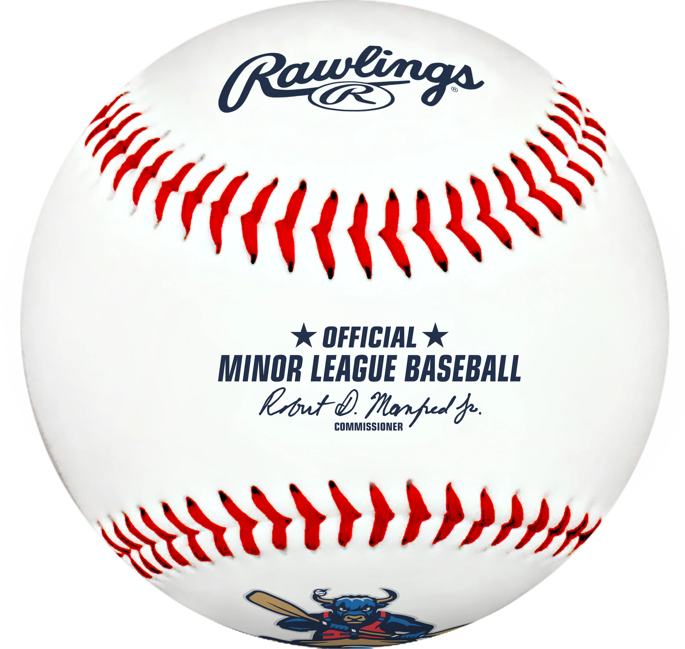 Salem RidgeYaks Rawlings Primary Logo Baseball - Image 2
