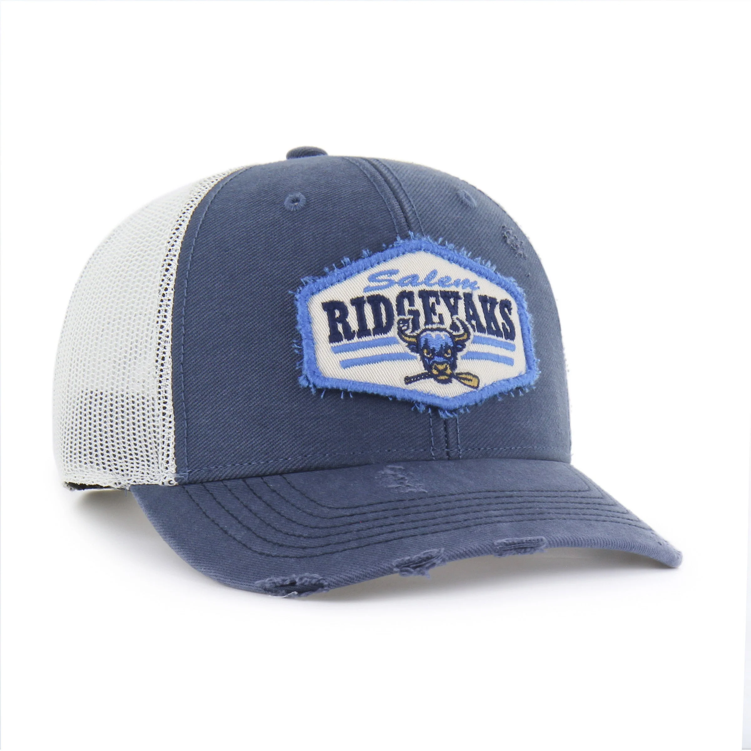 Salem RidgeYaks '47 Brand Salvage Patch Trucker - Image 2