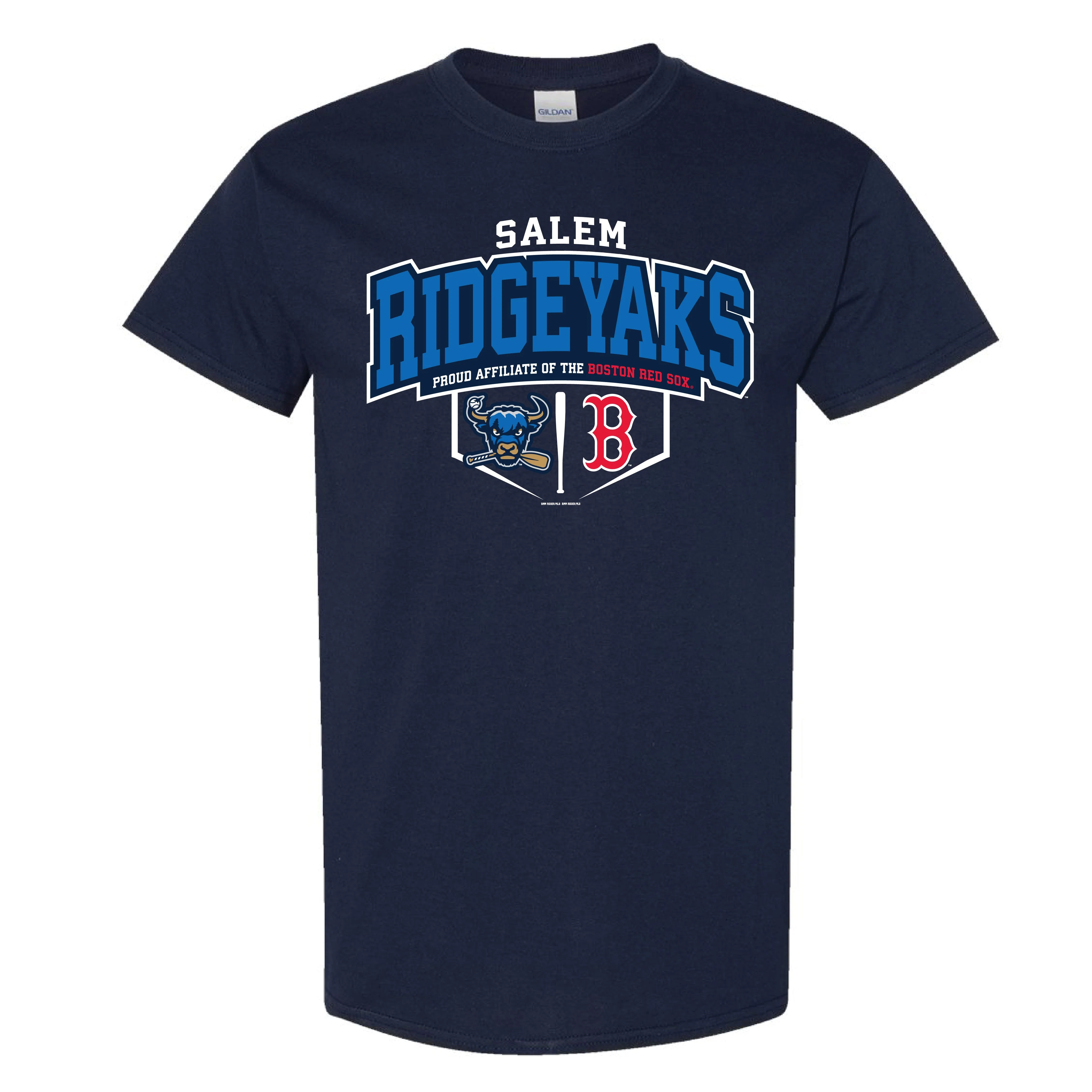 Salem RidgeYaks Blue Boston Affiliate SS Tee - Image 3