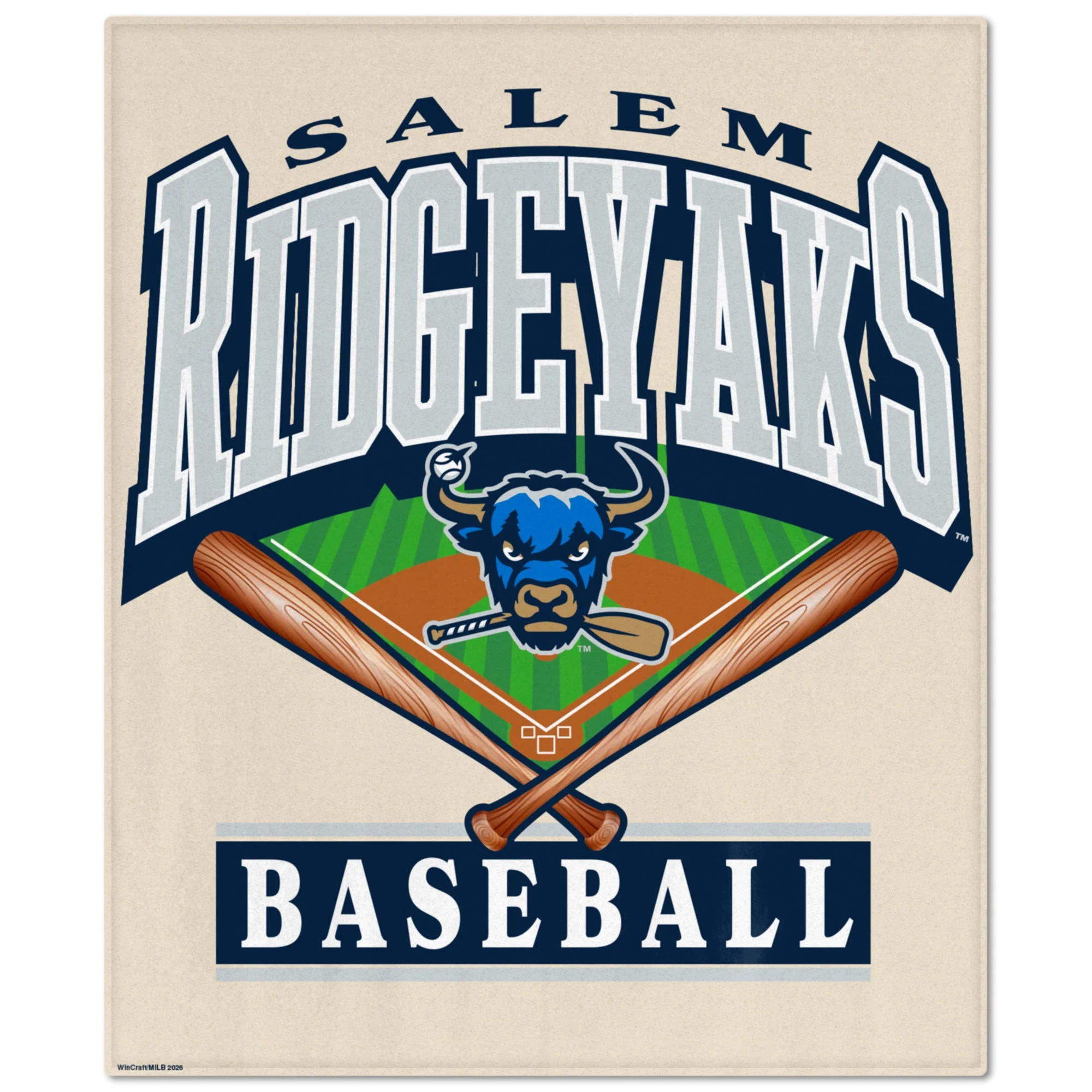Salem RidgeYaks Fleece Blanket