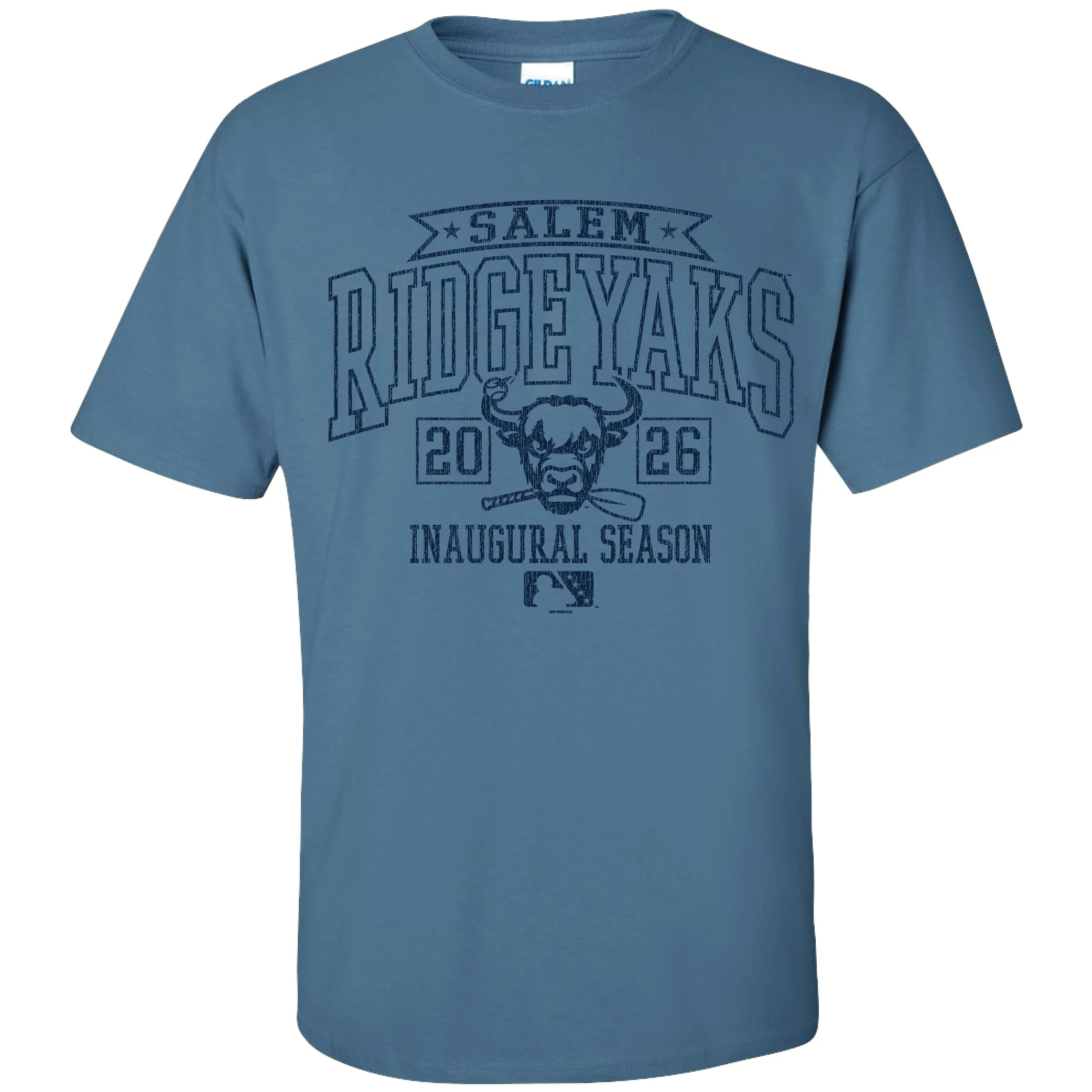 Salem RidgeYaks Inaugural Season Indigo SS Tee - Image 6