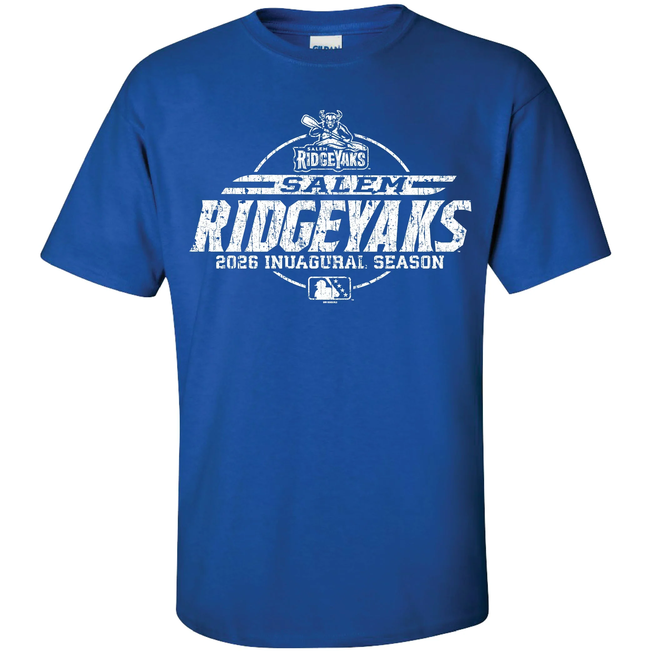 Salem RidgeYaks Inaugural Season Royal SS Tee