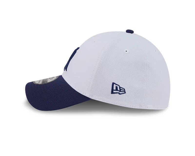 Salem RidgeYaks New Era White and Navy Interlocking Logo 3930 - Image 5