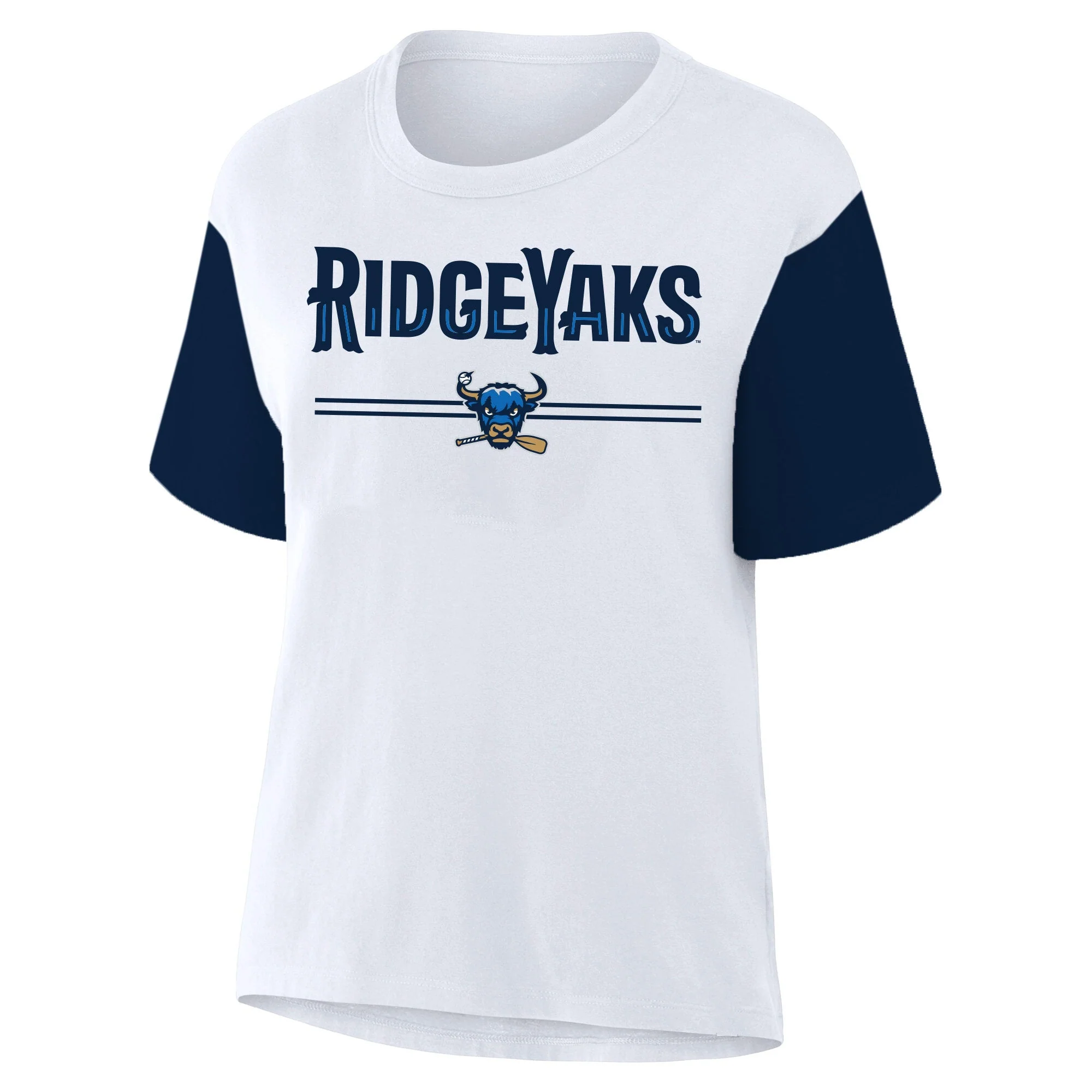 Salem RidgeYaks Womens Big & Tall Wordmark SS Tee - Image 3