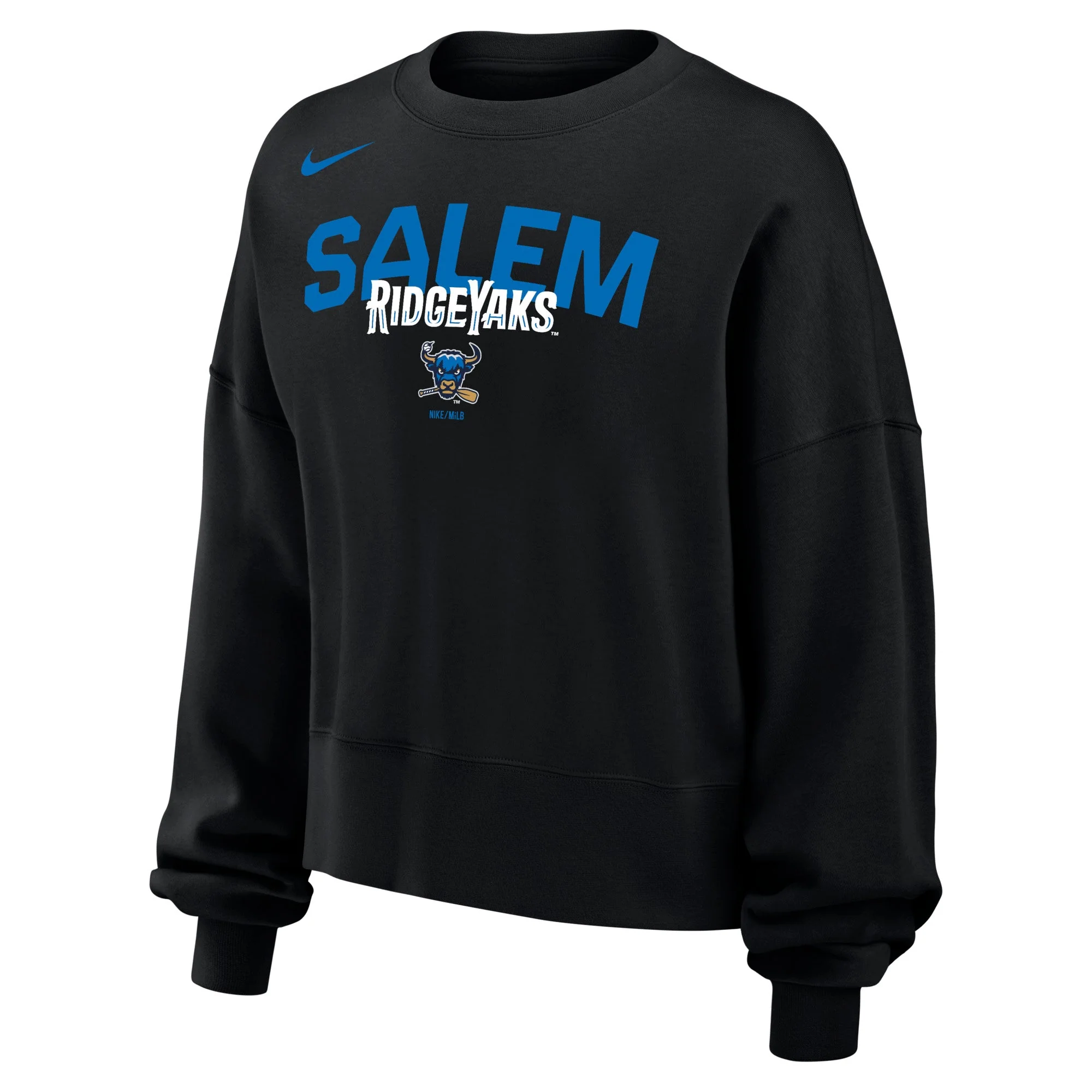 Salem RidgeYaks Womens Phoenix Nike Crewneck - Image 6