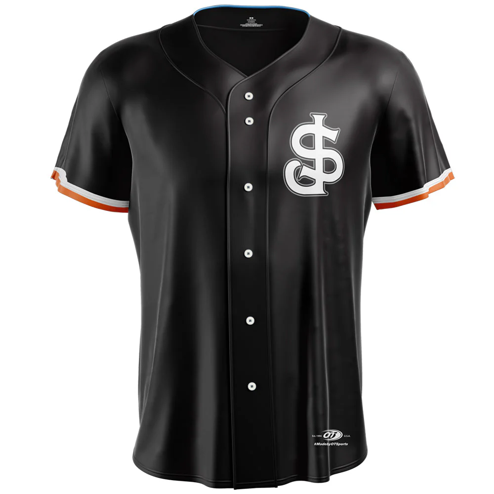 San Jose Giants Replica Sublimated Black Jersey