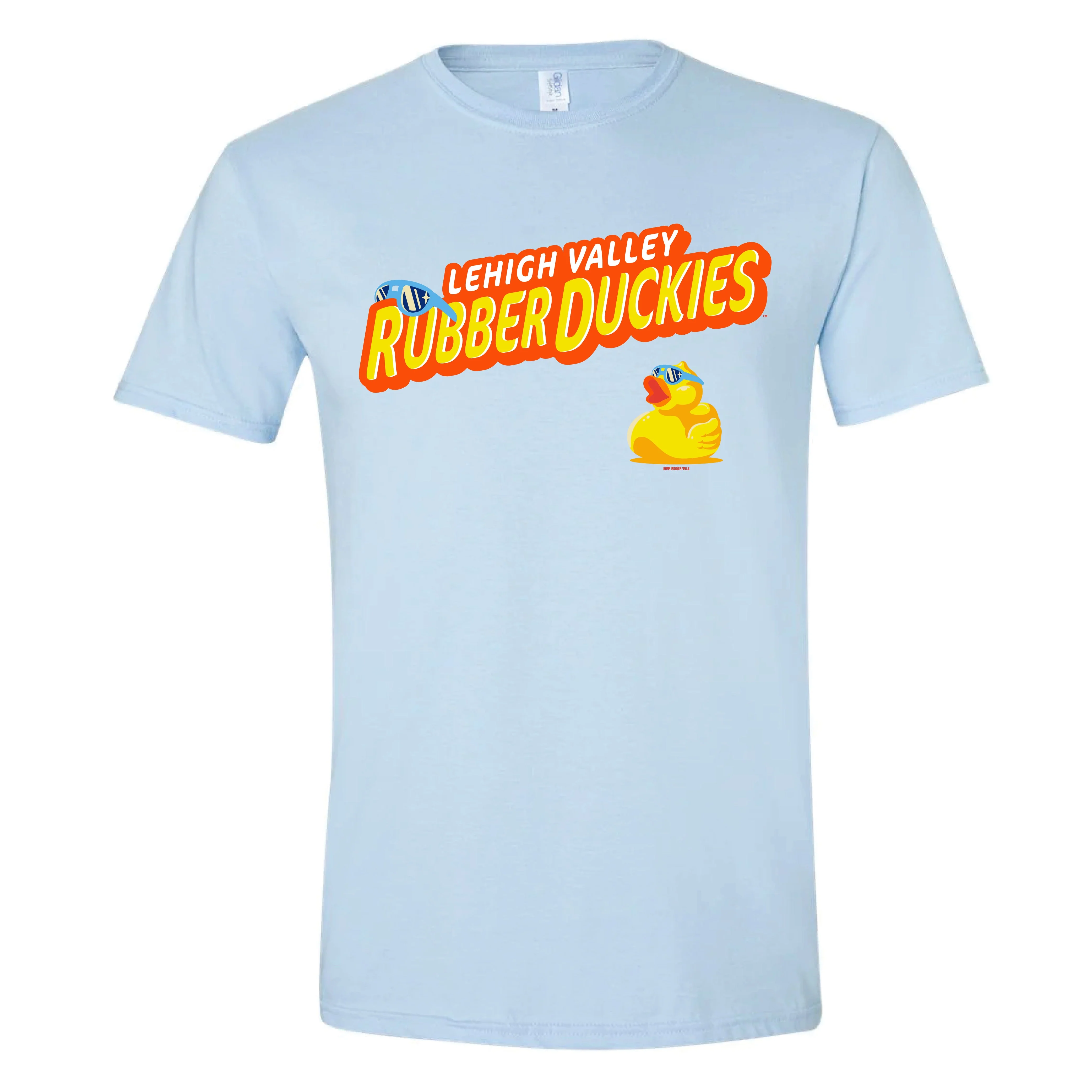 Lehigh Valley IronPigs Rubber Duckies ADULT Primary Tee