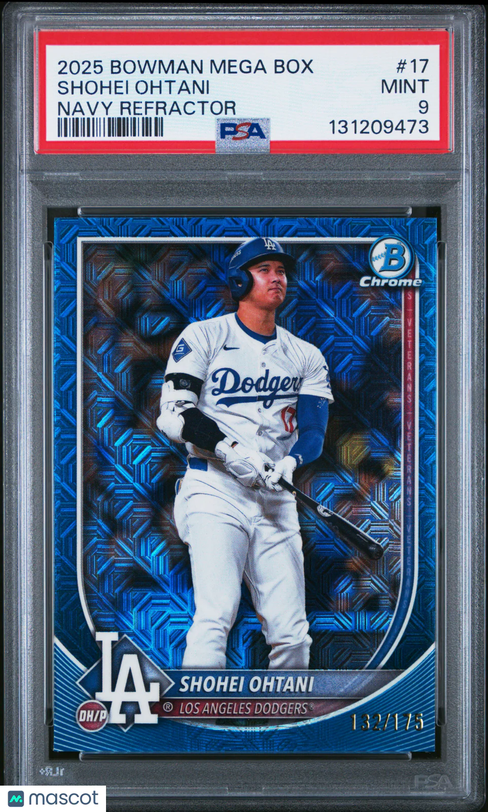Shohei Ohtani 2025 Bowman Mega Box Chrome #17 Nav