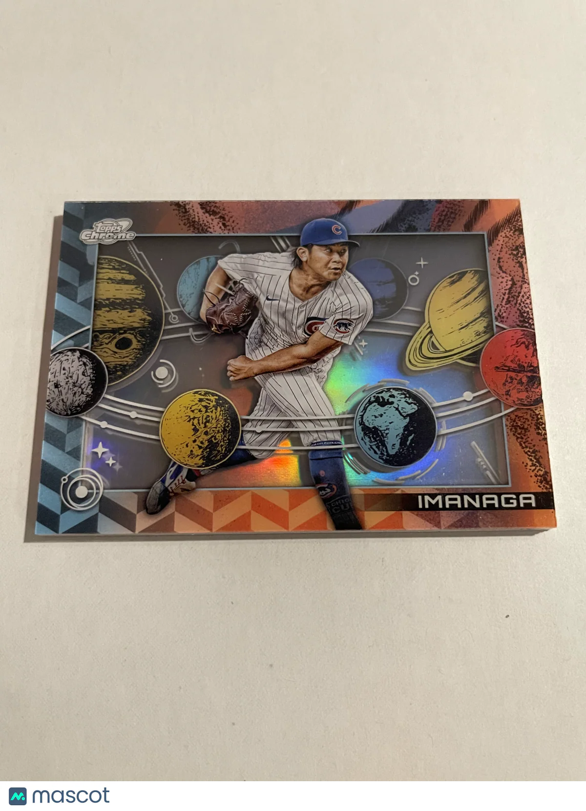 Shota Imanaga 2025 Topps Chrome Planetary Pursuit
