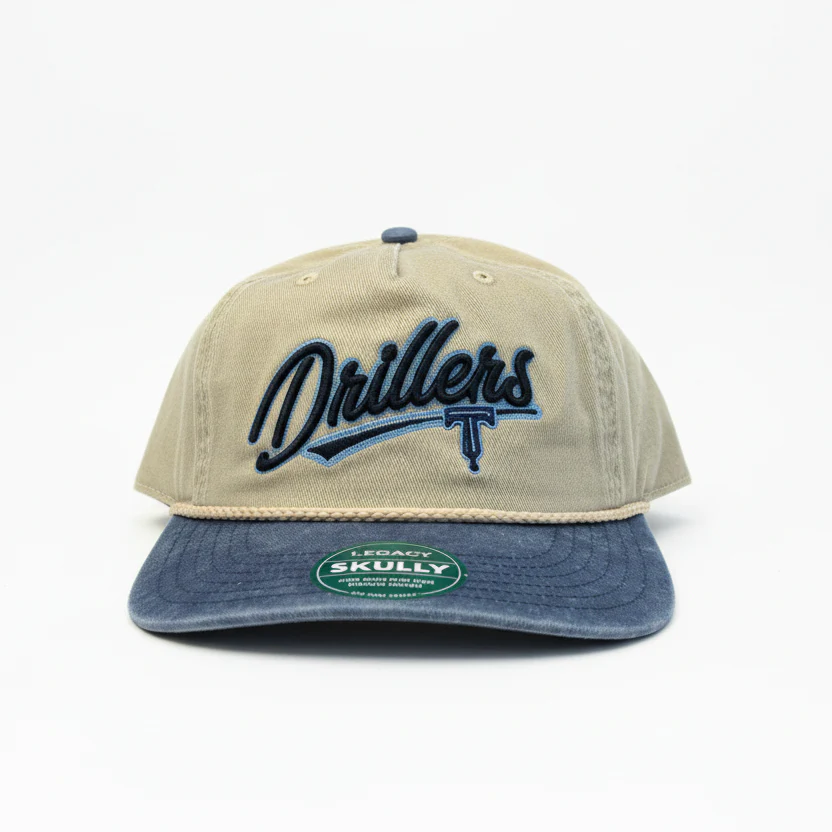 Tulsa Drillers Skully Adjustable Cap