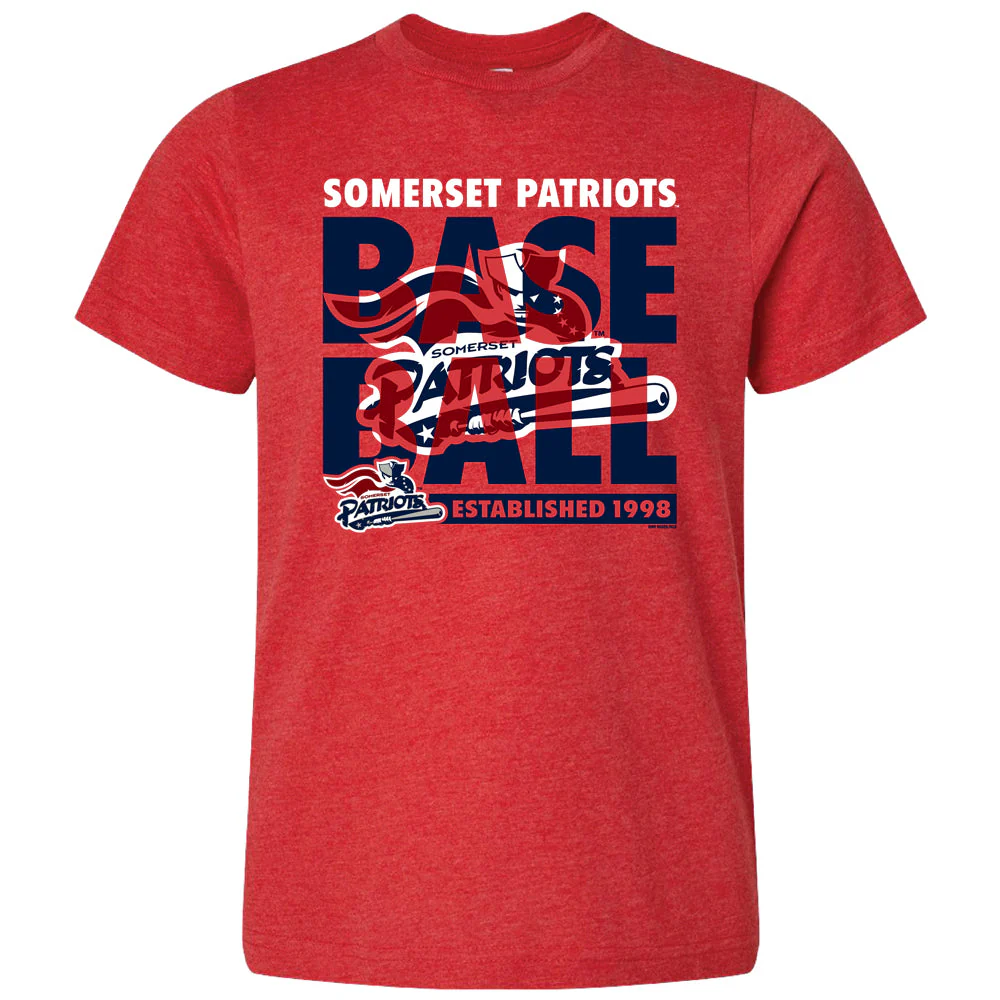 Somerset Patriots Youth Vintage Luigi T-Shirt