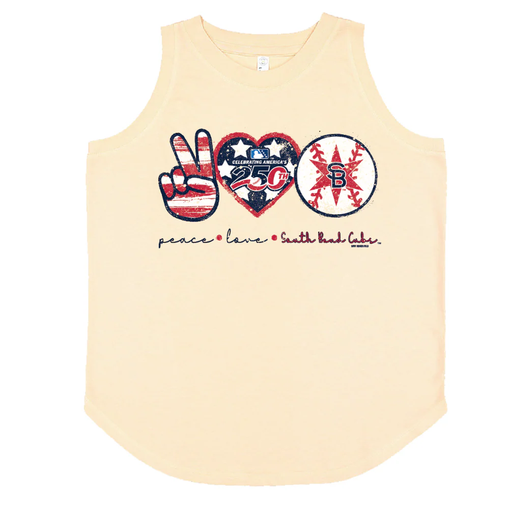 South Bend Cubs America 250 Women's Tank Top
