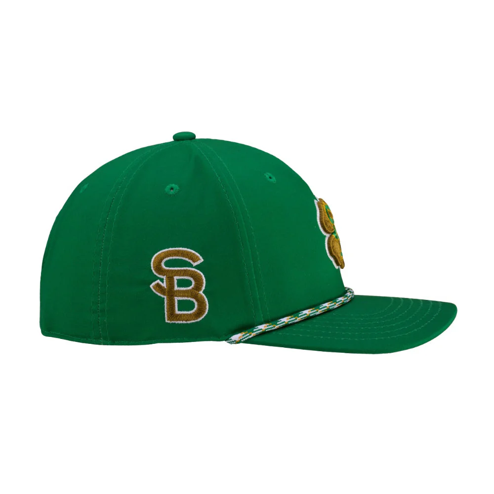 South Bend Cubs Black Clover Green Live Lucky Cap - Image 3