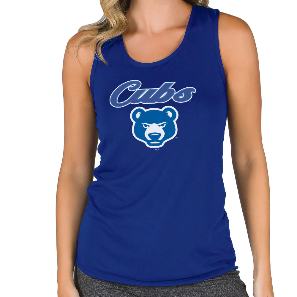 South Bend Cubs Concept Sports Women's Marathon Tank Top