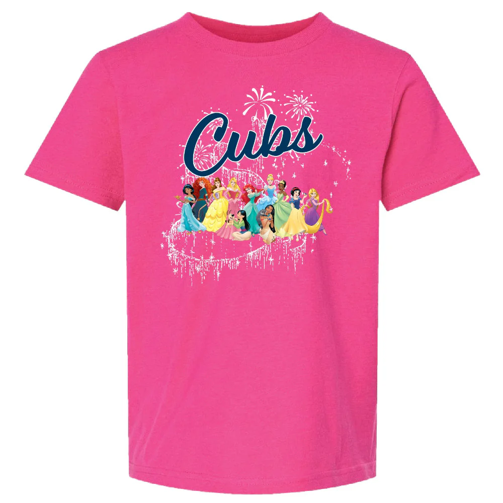 South Bend Cubs Disney Princess Toddler T-shirt