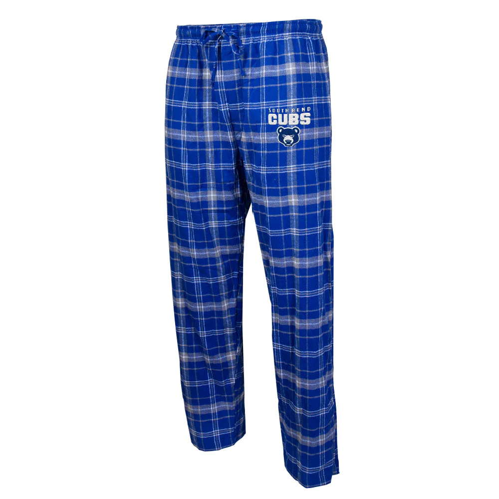 South Bend Cubs Flannel Lounge Pants