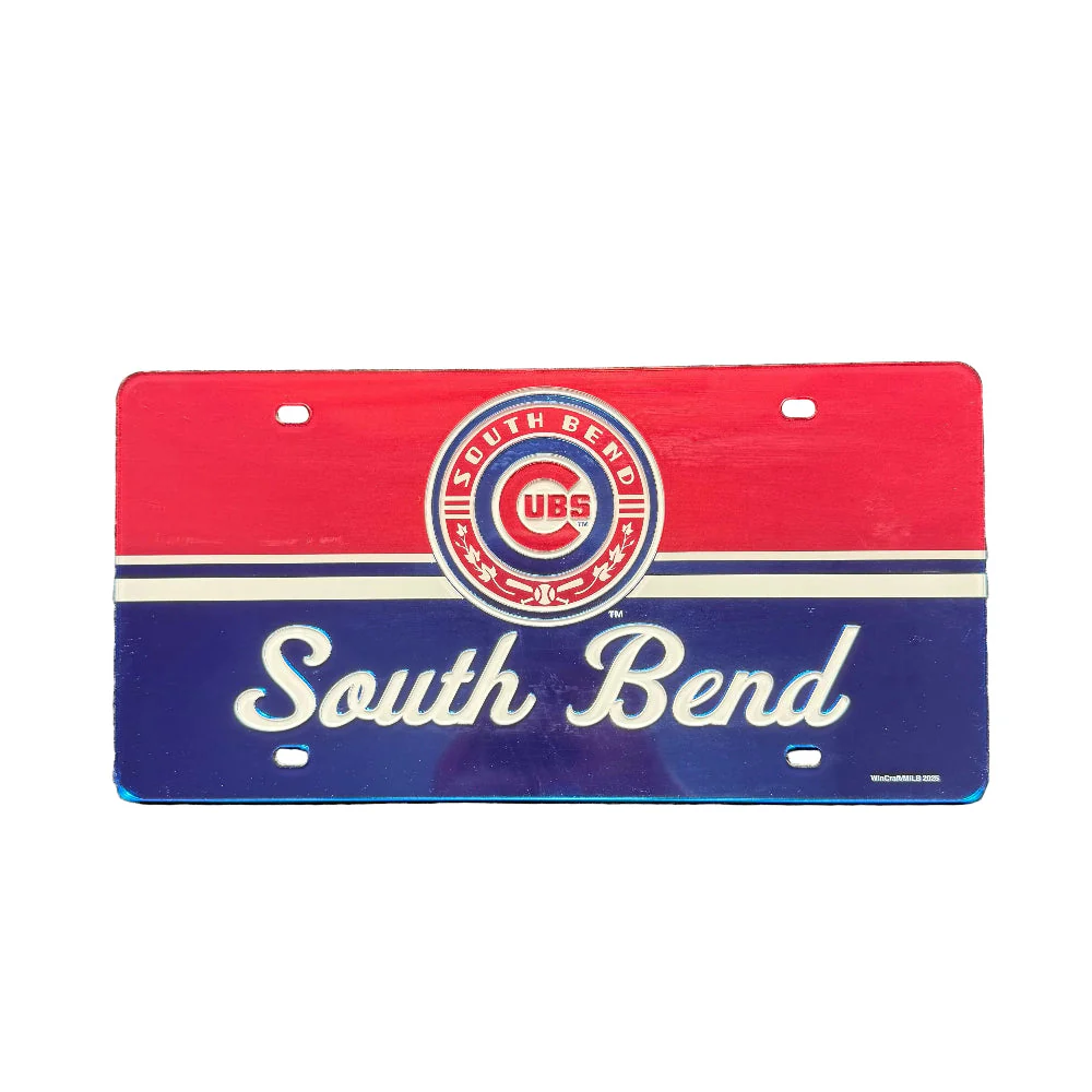 South Bend Cubs Front Licenses Plate