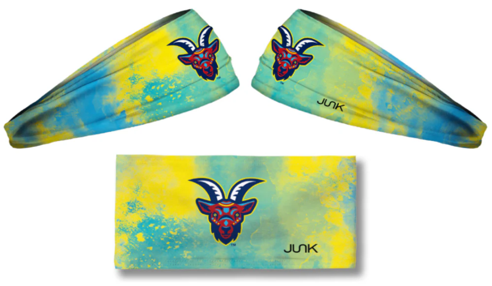 South Bend Cubs JUNK Brand Cabritos Maldichos Headband