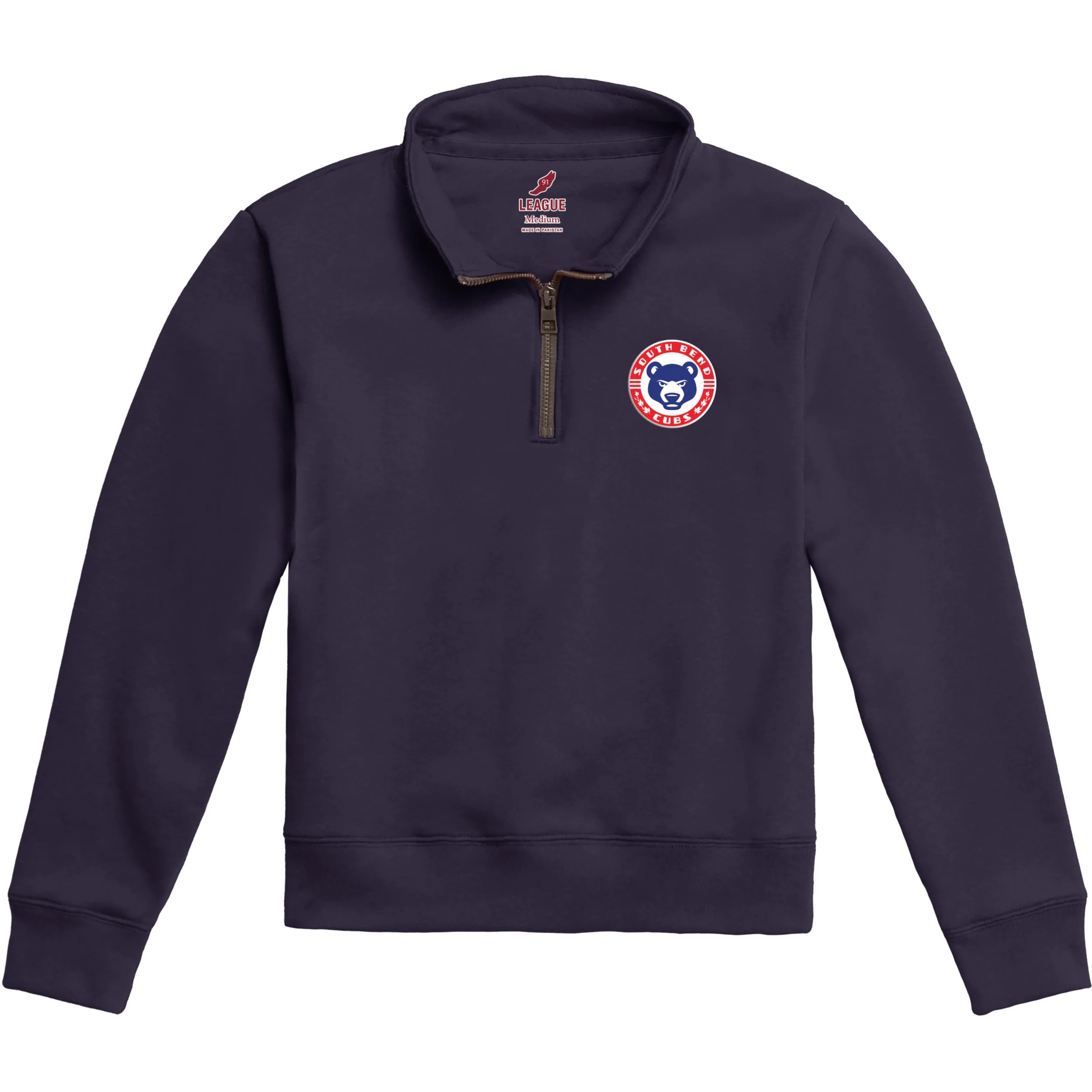 South Bend Cubs League Youth 1/4 Zip Sweatshirt