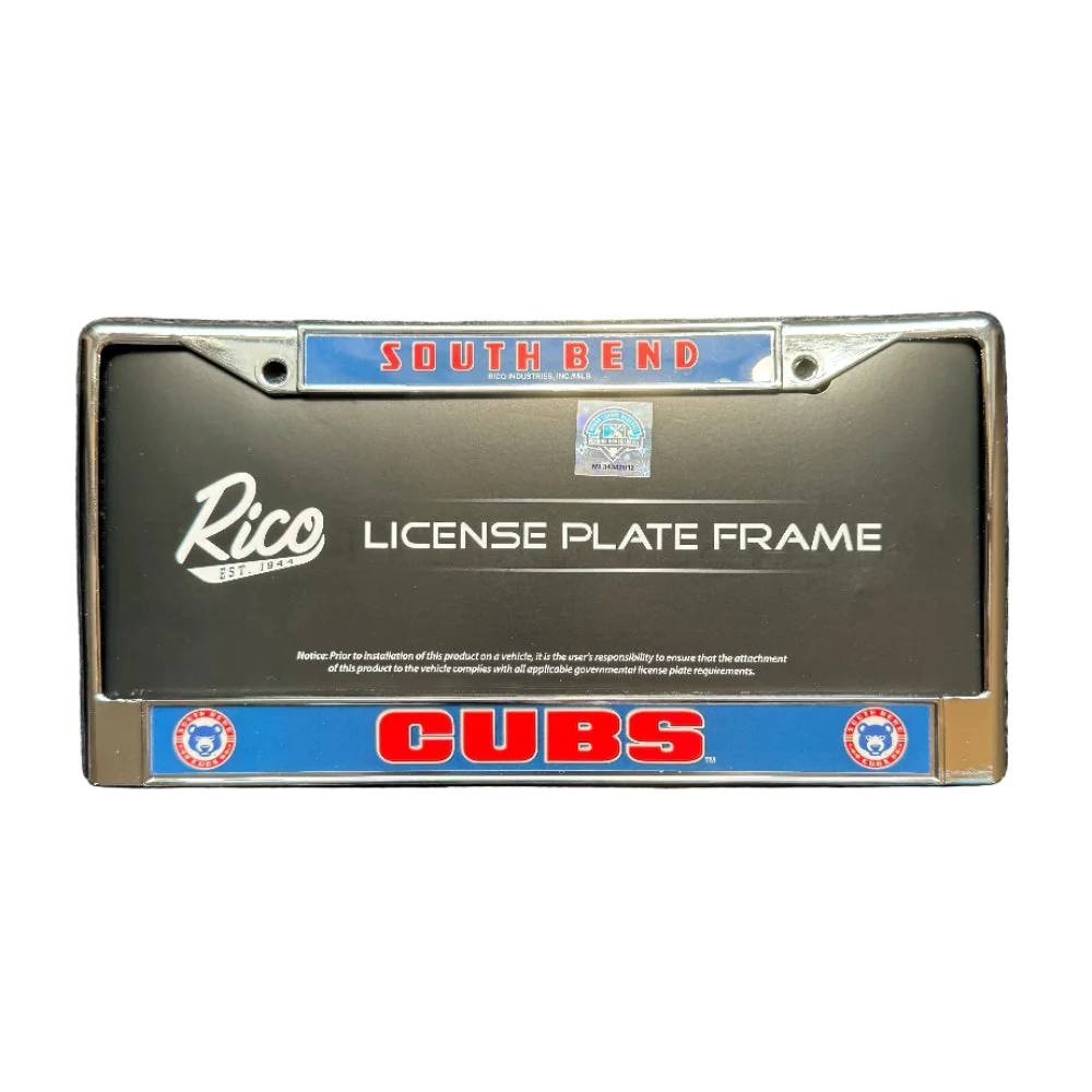South Bend Cubs License Plate Frame