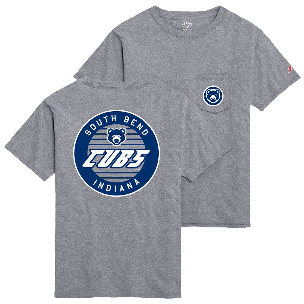 South Bend Cubs Men's Pocket T-shirt