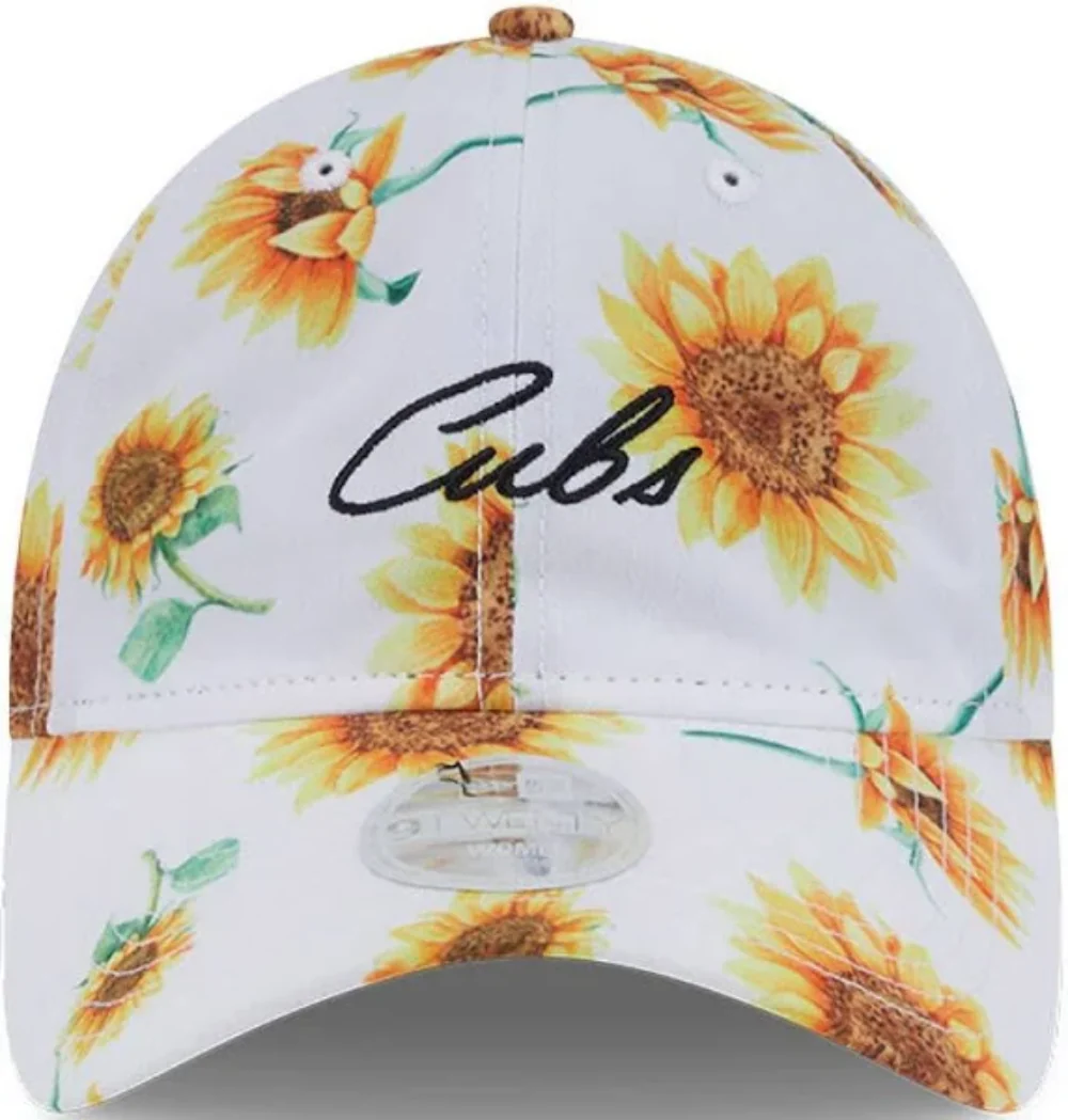 South Bend Cubs New Era 9Twenty Women's Adjustable Sunflower Cap - Image 2