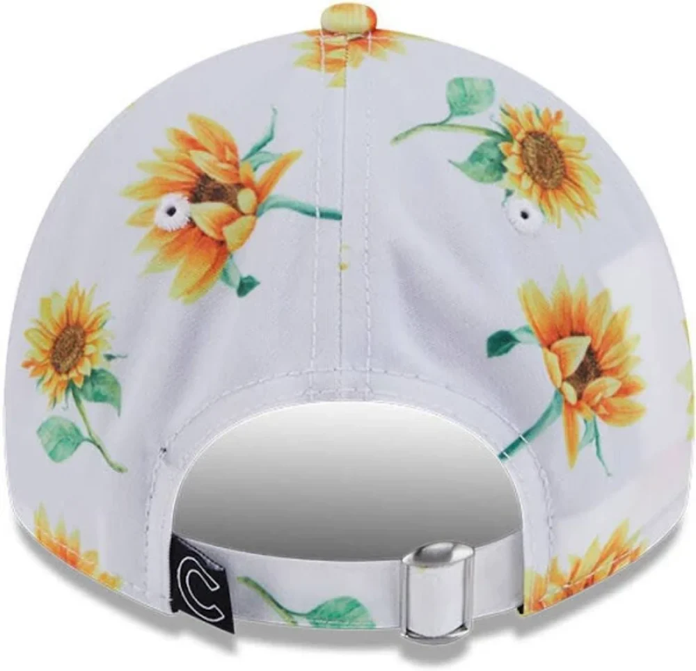 South Bend Cubs New Era 9Twenty Women's Adjustable Sunflower Cap - Image 3