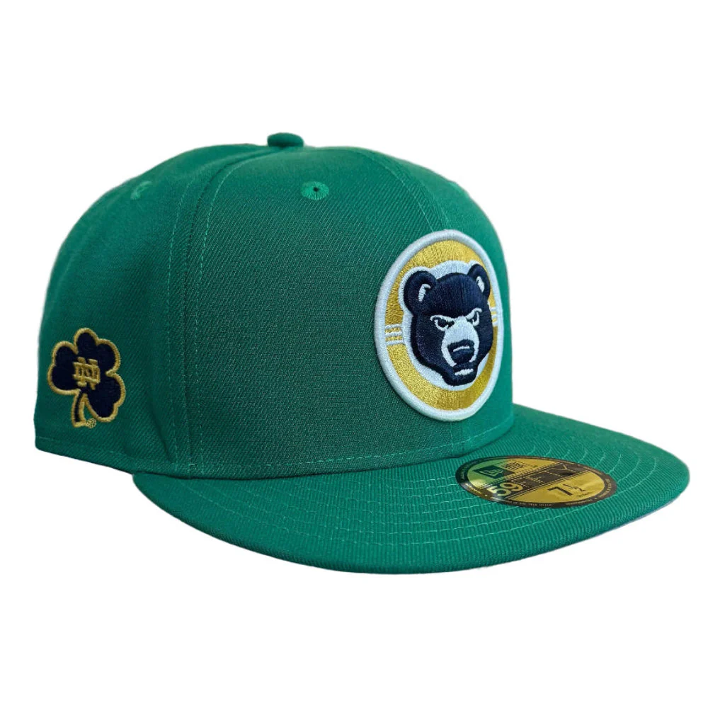 South Bend Cubs New Era Notre Dame Co-Branded 59Fifty Fitted Caps
