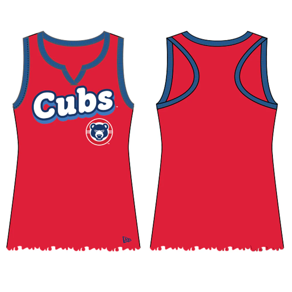 South Bend Cubs New Era Women's Flair Tank top