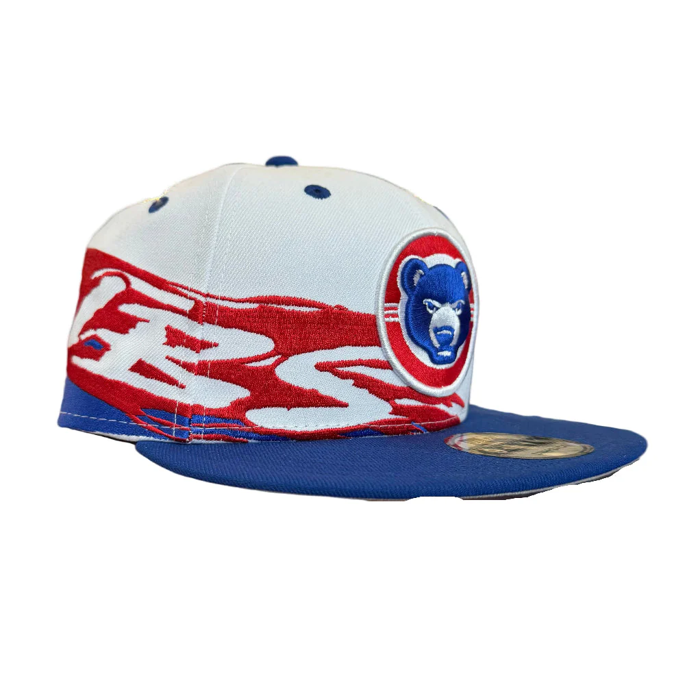 South Bend Cubs New Era Youth 9Fifty Adjustable Swept Snapback
