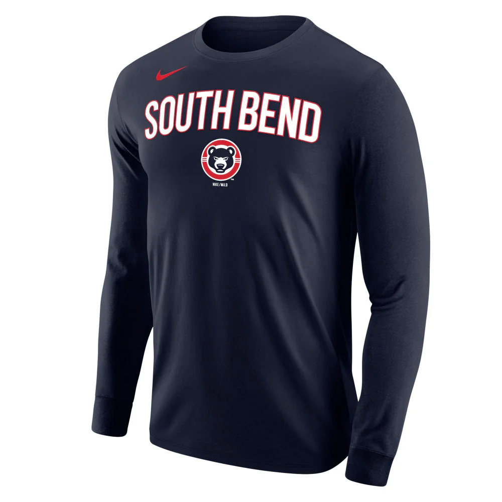 South Bend Cubs Nike Long Sleeve T-shirt - Image 2