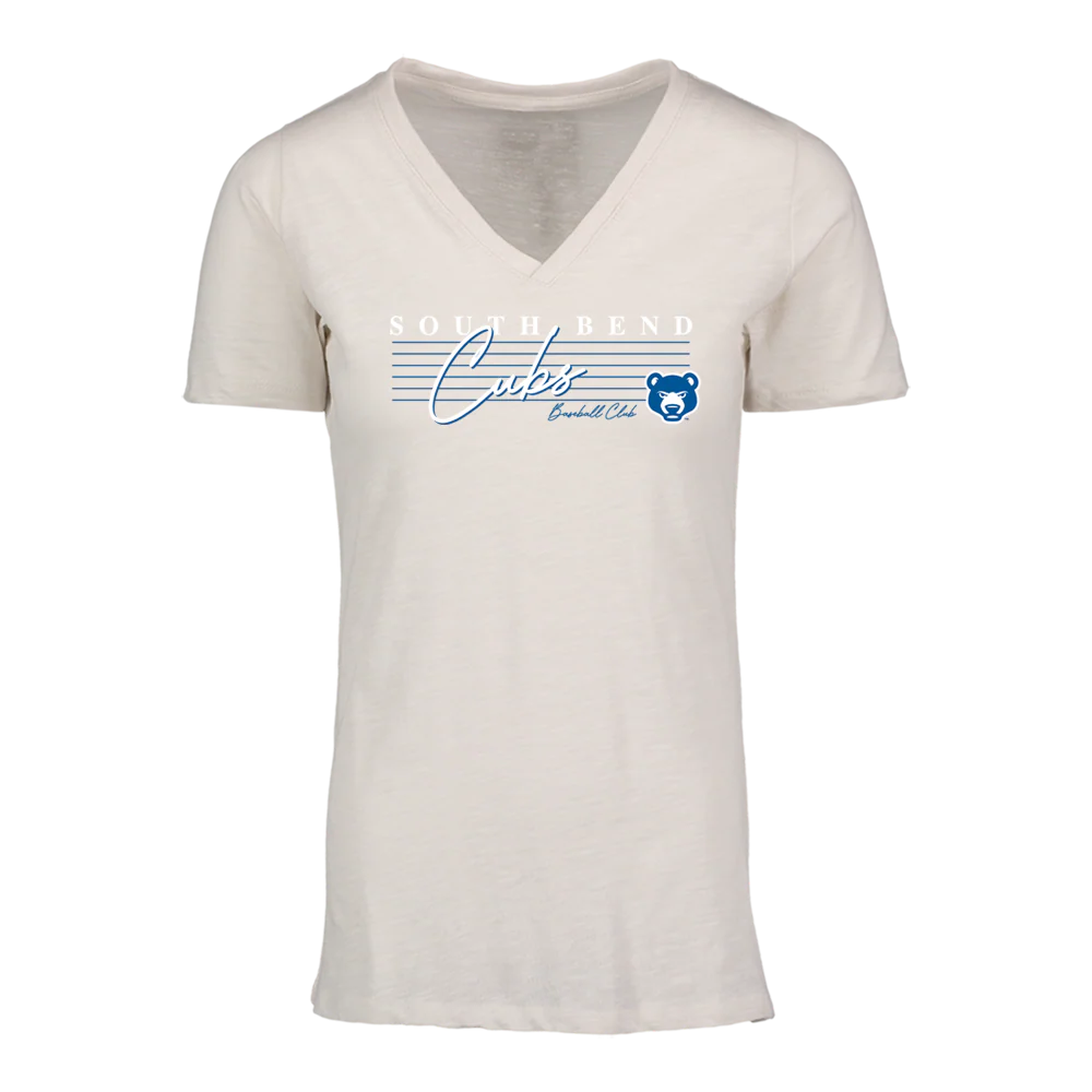 South Bend Cubs Women's Ring Spun T-shirt - Image 7