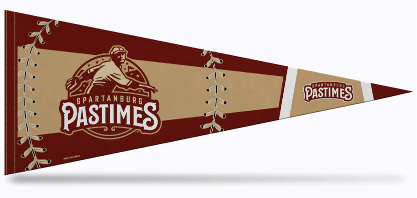 Spartanburg Pastimes 12x30 Pennant