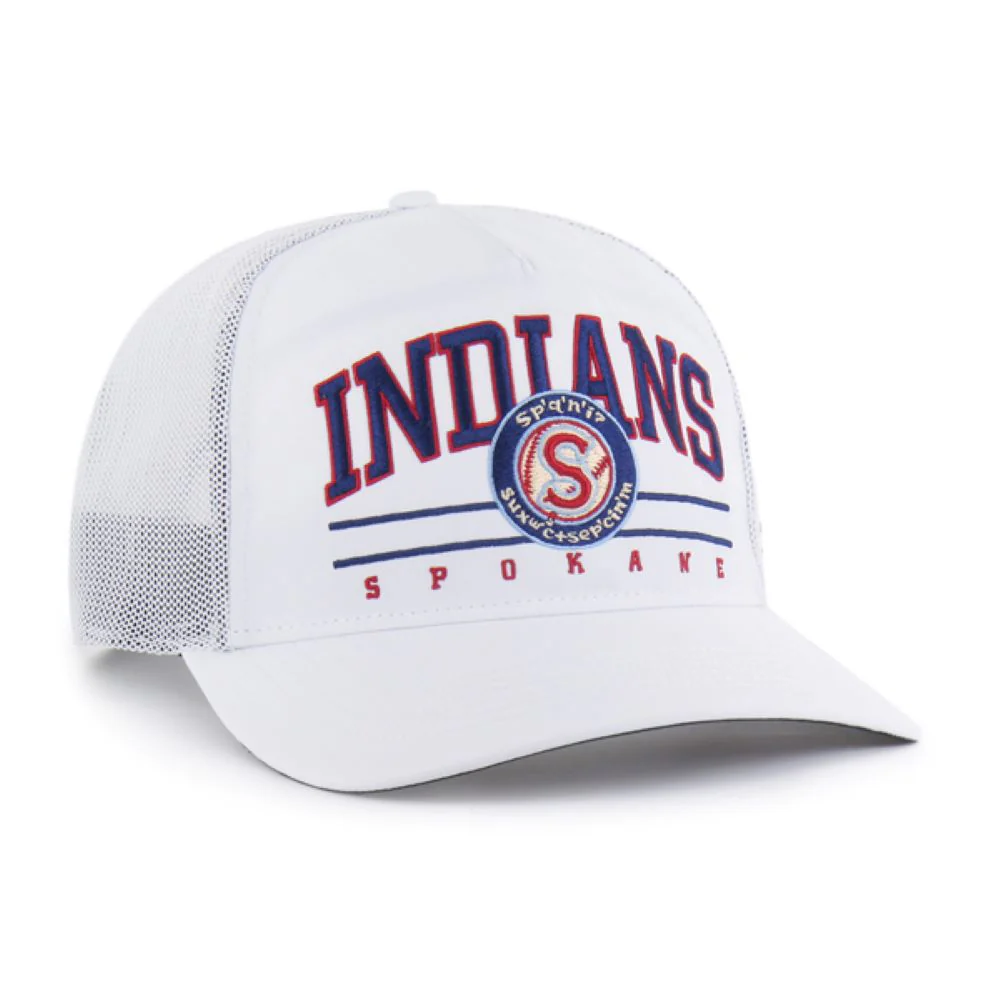 Spokane Indians '47 Hitch Brrr Roscoe Mesh Snapback Cap - Image 2