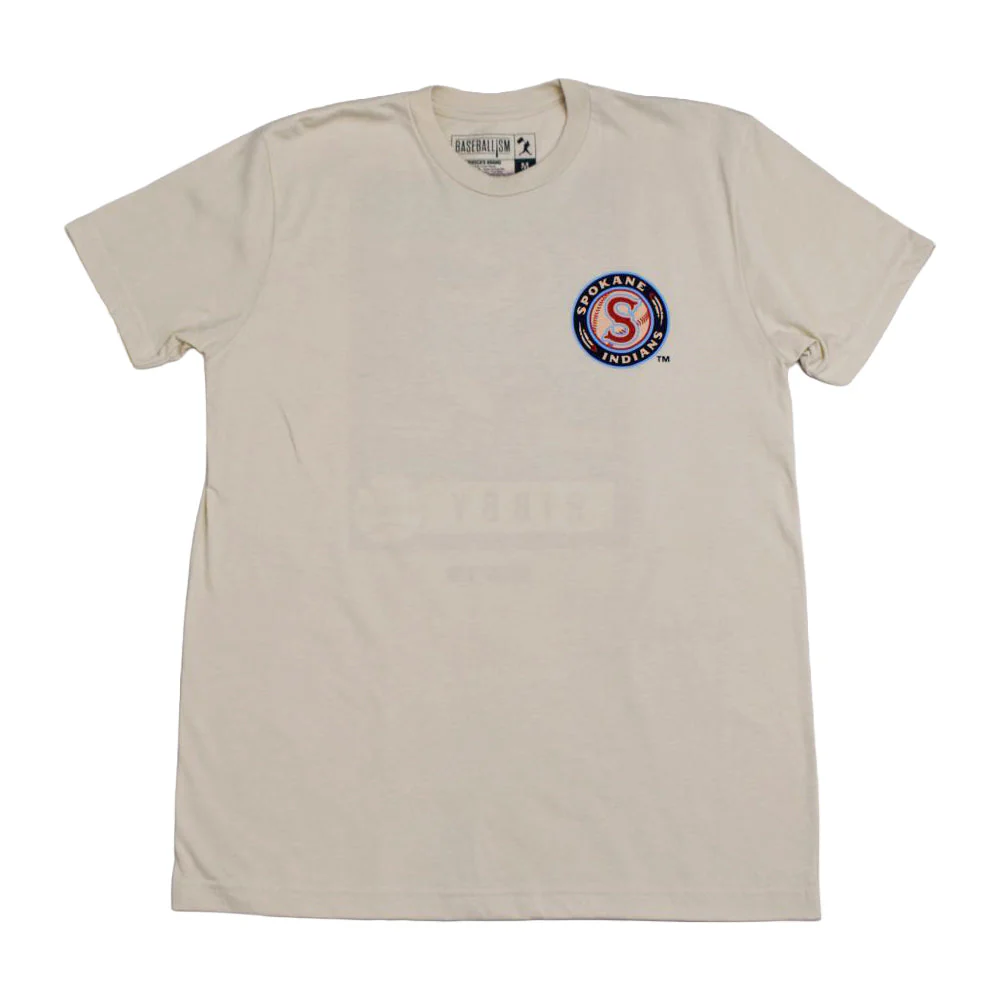 Spokane Indians Baseballism RIBBY the Redband Trout Card Tee - Image 3