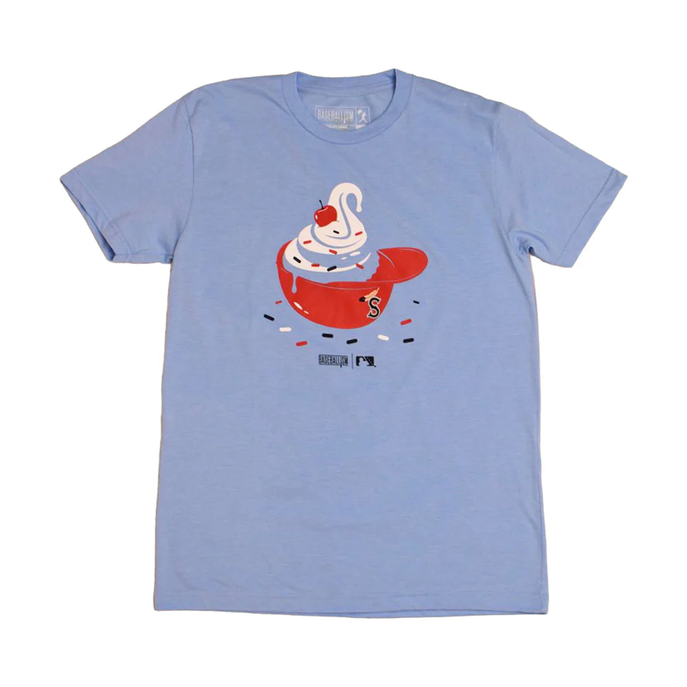 Spokane Indians Baseballism Sundae Tee
