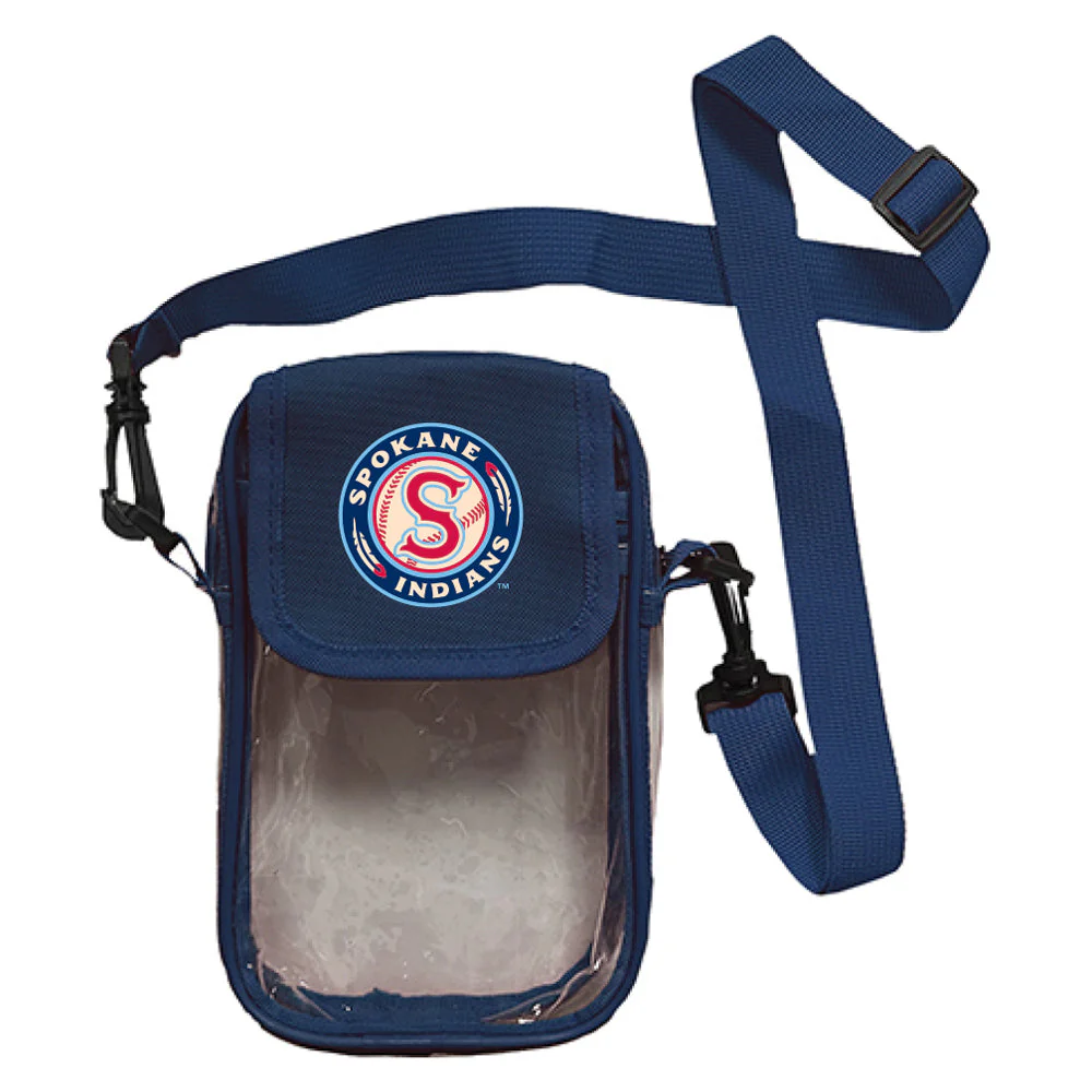 Spokane Indians Clear Navy Mini Bag