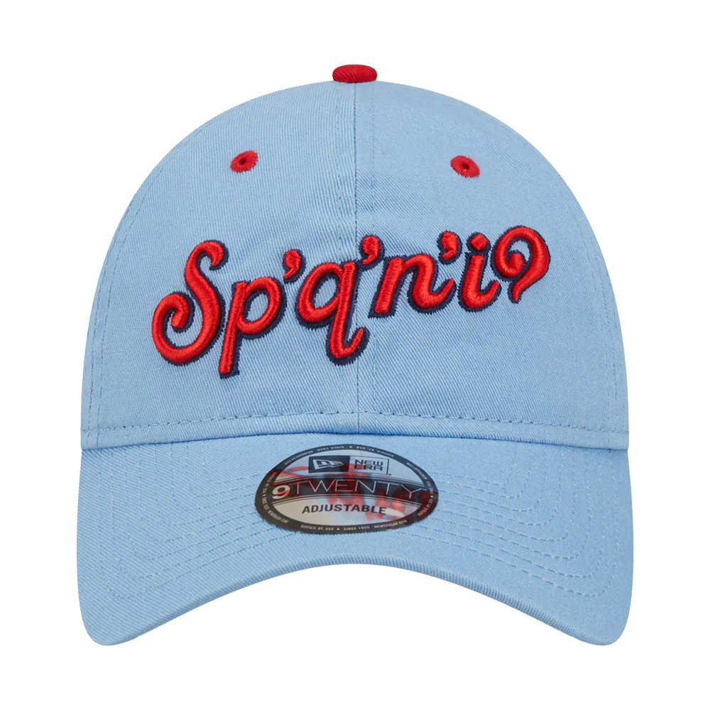 Spokane Indians Kids Sky Blue Salish Script Adj Cap - Image 2