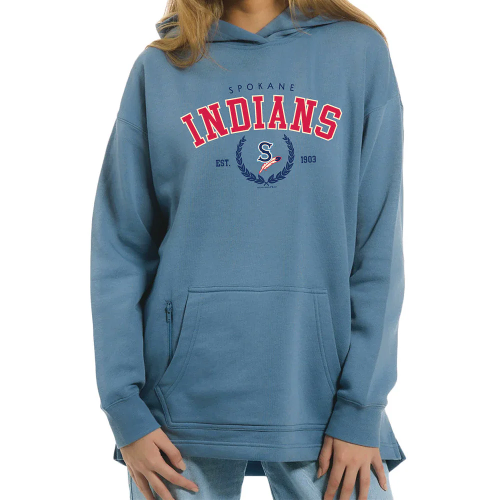 Spokane Indians Ladies Dusk Open Bottom Hood